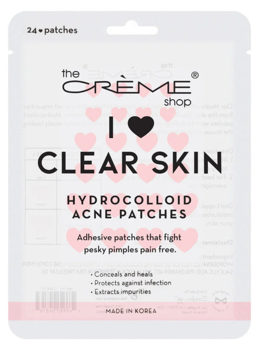 THE CRÈME SHOP- I ❤️ CLEAR SKIN ACNE PATCHES