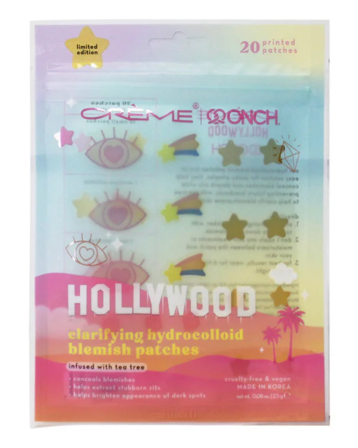 THE CRÈME SHOP X ONCH®️ X HOLLYWOOD®️ACNE PATCHES