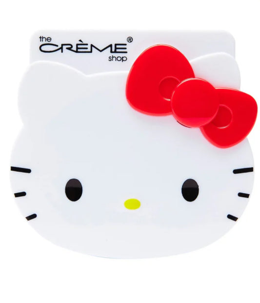 THE CRÈME SHOP X HELLO KITTY MATTIFFYING BLOTTING PAPER + REUSEABLE MIRROR COMPACT (LIMITED EDITION)