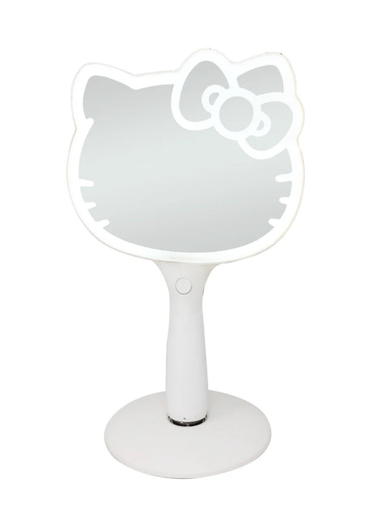 IMPRESSIONS VANITY X HELLO KITTY - LED HAND MIRROR WITH STANDING BASE