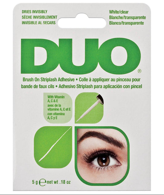 DUO BRUSH-ON STRIPLASH ADHESIVE, CLEAR, 0.5 FL OZ