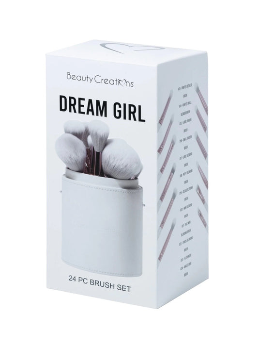 BEAUTY CREATIONS DREAM GIRL 24 PC BRUSH SET