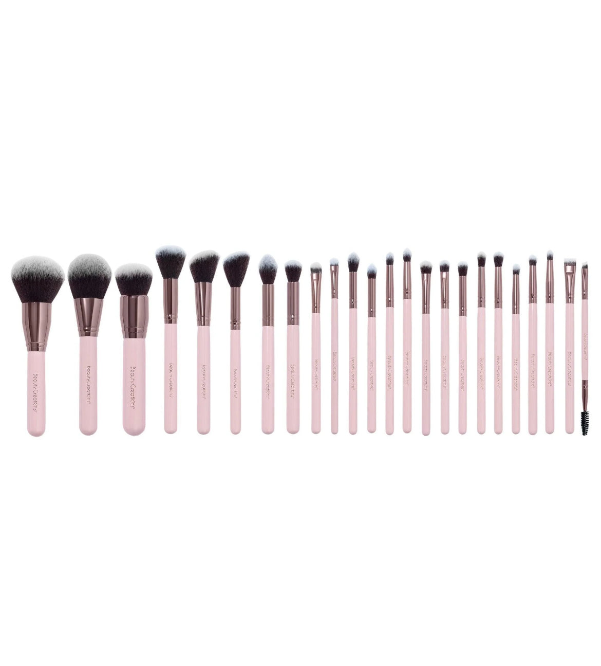 BEAUTY CREATIONS PRETTY AND PERFECT 24 PC BRUSH SET