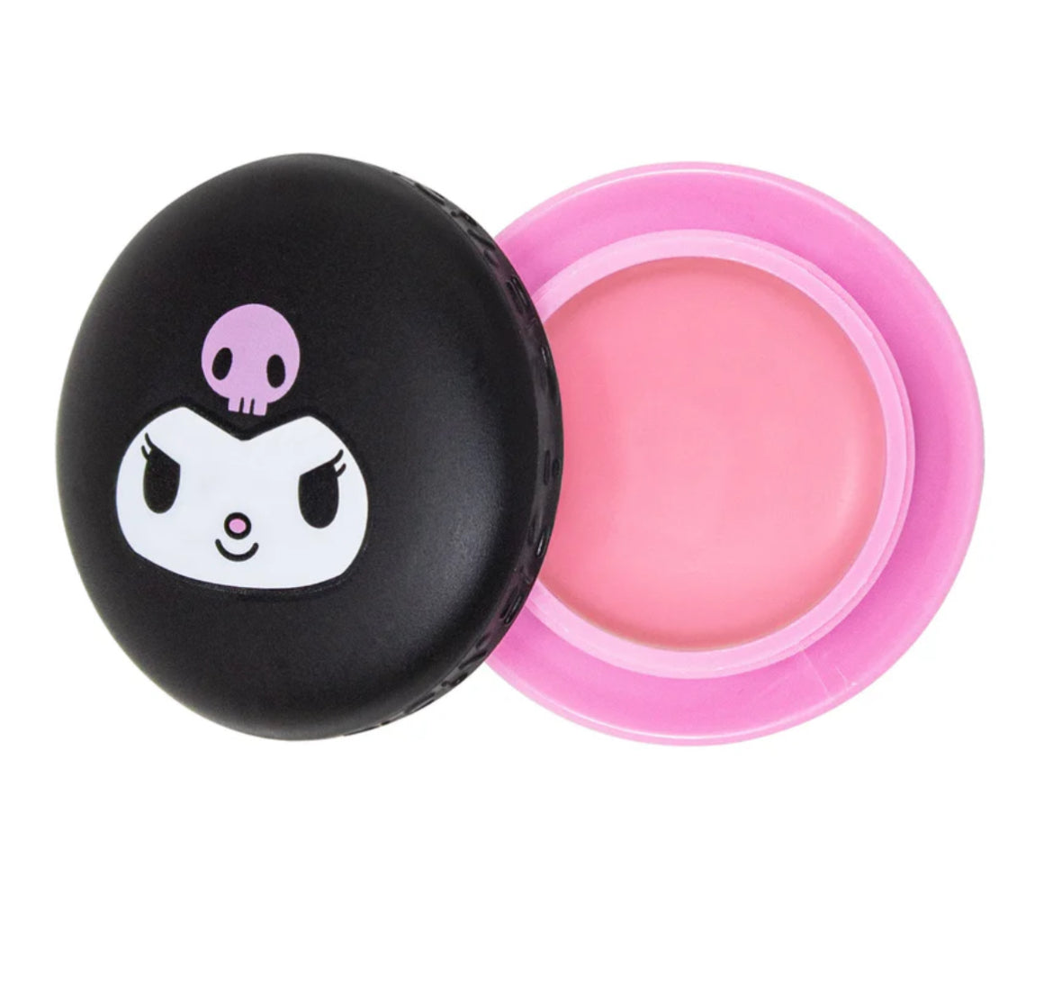 THE CRÈME SHOP X KUROMI MACARON LIP BALM- RASPBERRY CREAM PUFF