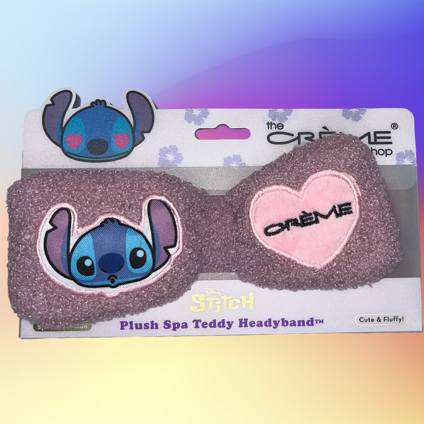 THE CRÈME SHOP X DISNEY STITCH PLUSH SPA TEDDY HEADBAND