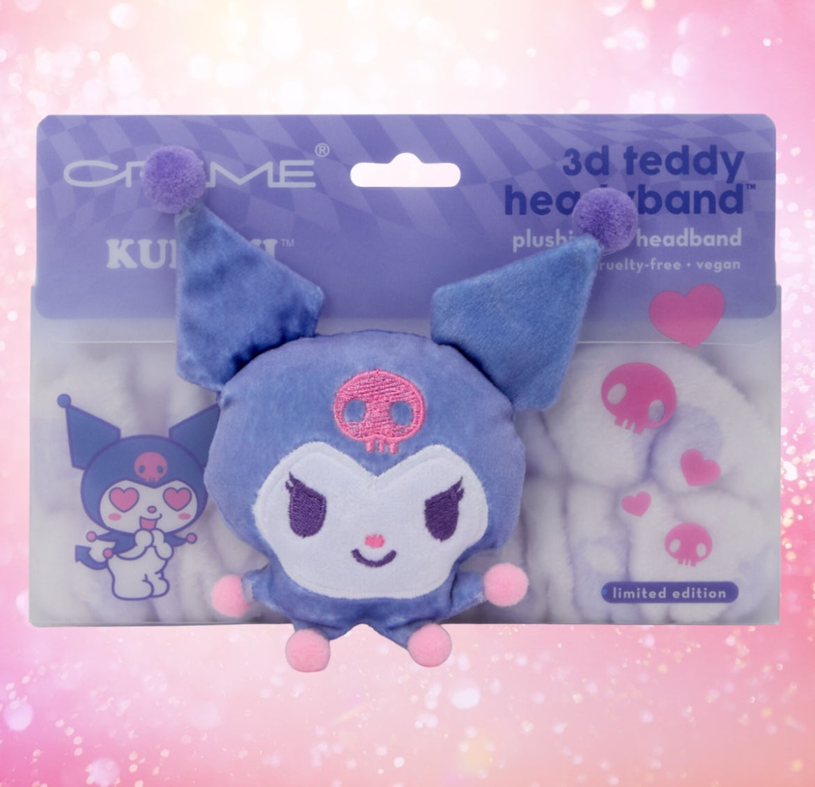 THE CRÈME SHOP X KUROMI 3D TEDDY HEADBAND™️