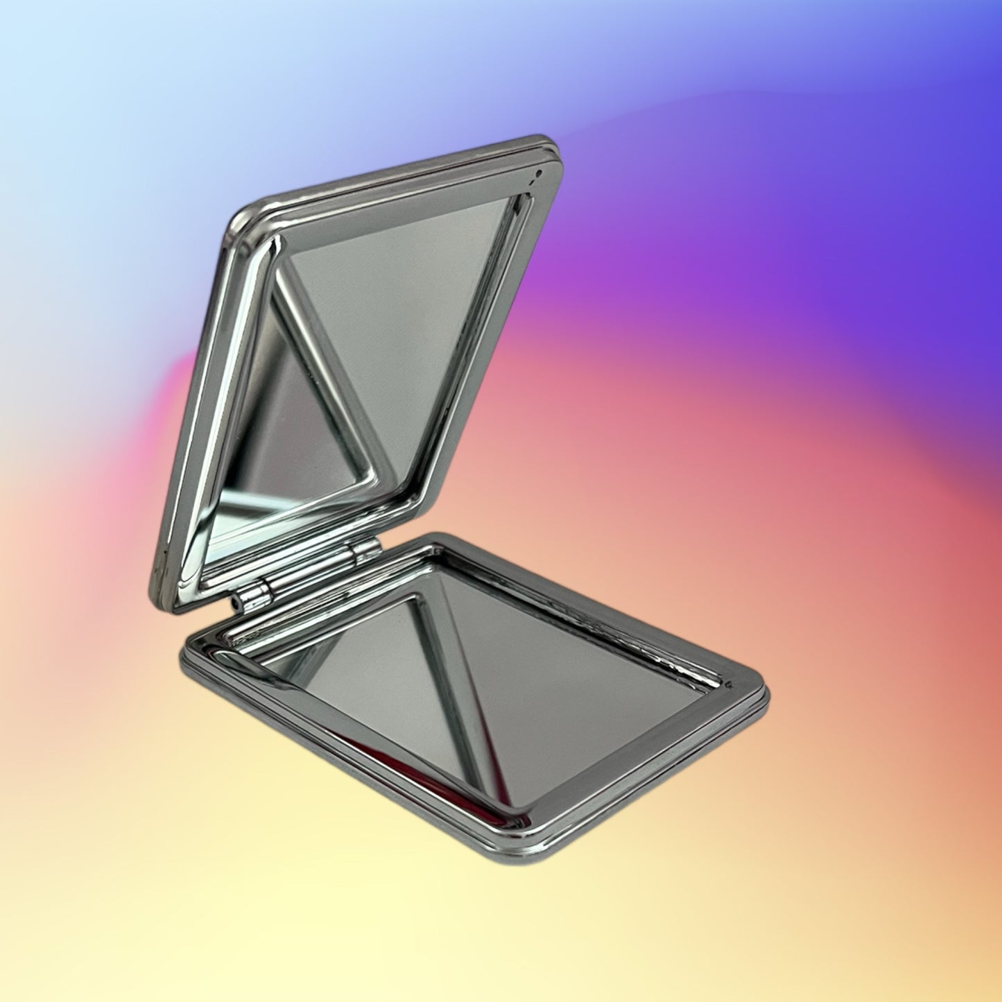 HK DUAL SIDED FOLDABLE COMPACT MIRROR