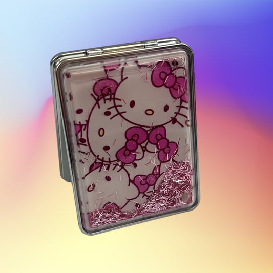 HK DUAL SIDED FOLDABLE COMPACT MIRROR